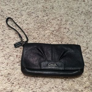 Coach larger wristlet